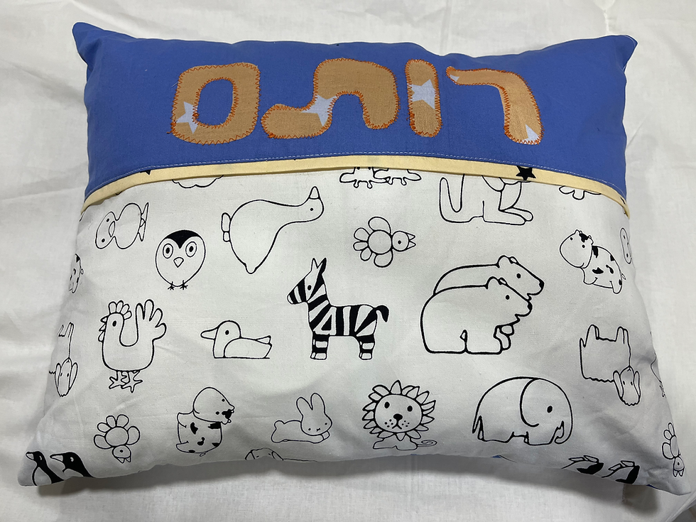 תמונה ממוזערת: כרית עם שם