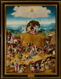 El carro de heno, de El Bosco