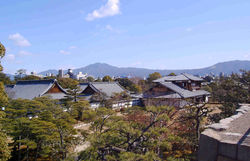 55 vue ensemble Nijo depuis remparts
