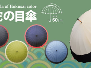 男性でも使いやすいカッコいい系和傘が入荷•*¨*•.¸¸♪