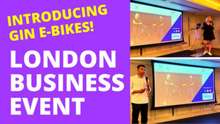 #GINX_VLOG: Pitching Our E-Bike at a Networking Event in London