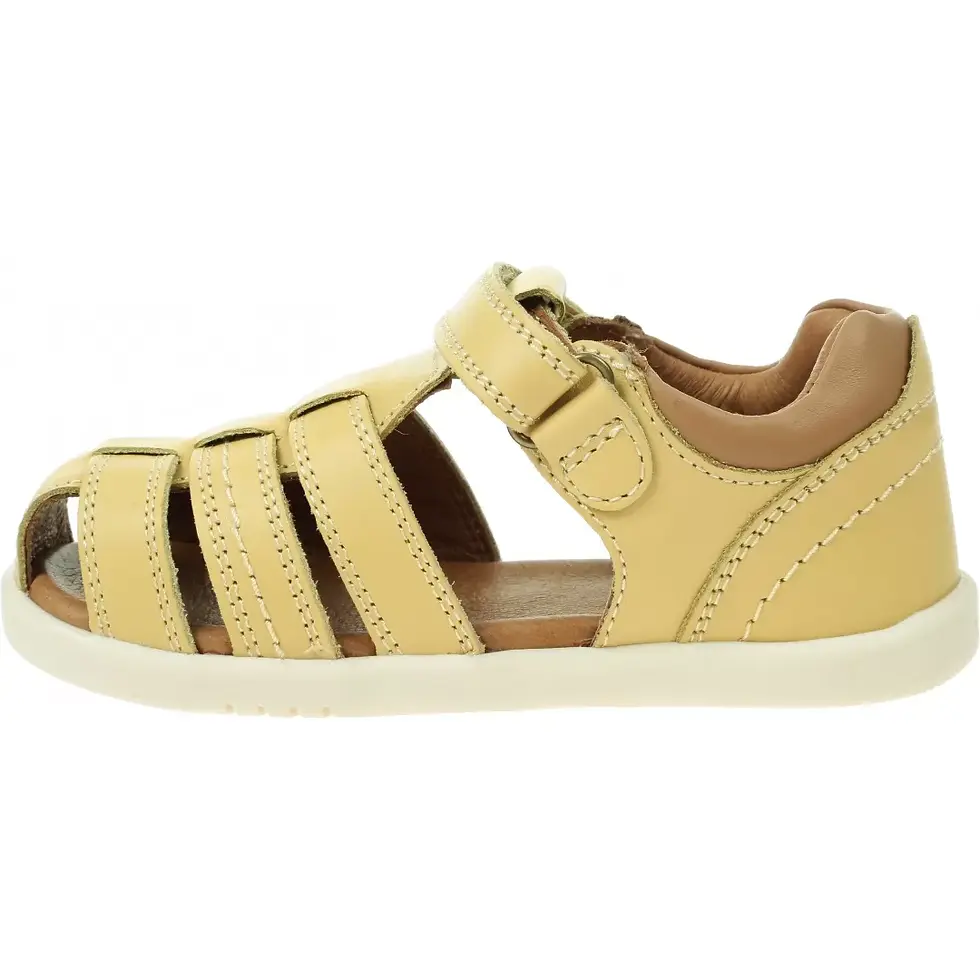 סנדלים לילדים בובוקס חול קרמל