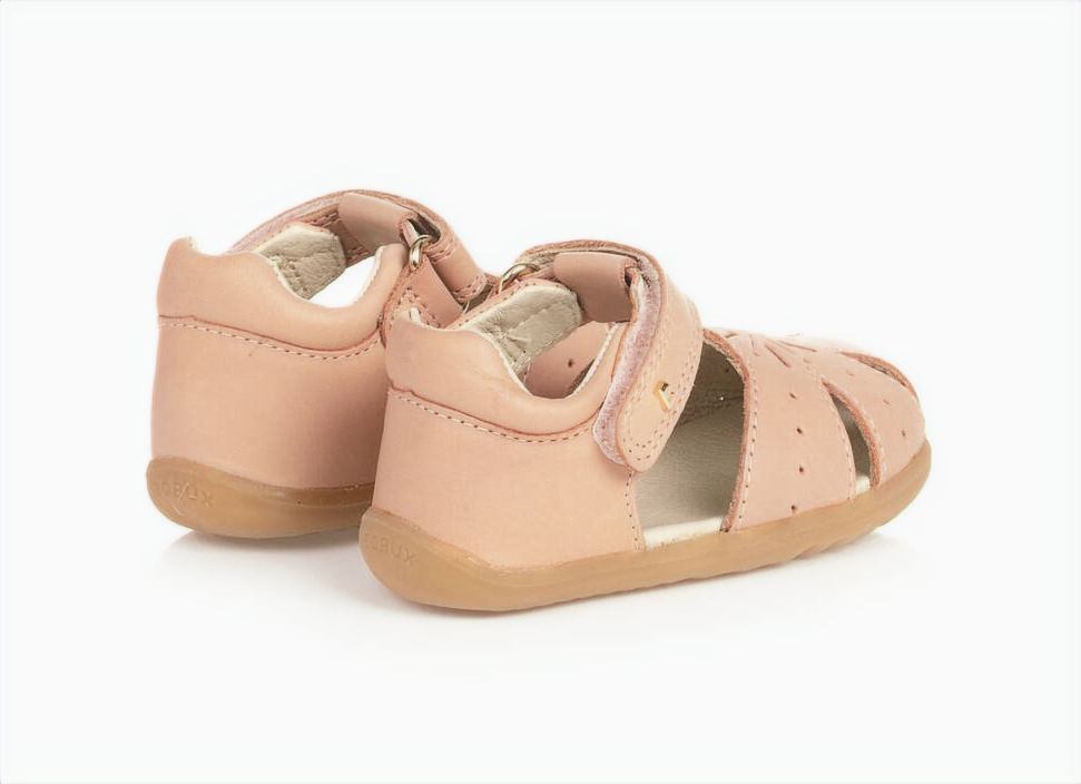 תמונה ממוזערת: סנדלי צעד ראשון בובוקס ורוד עתיק | Bobux Compass Rose