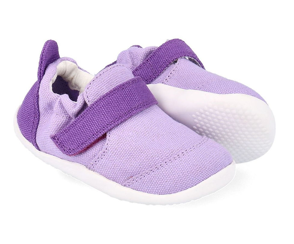 נעלי צעד ראשון בובוקס אקספלורר לילך- Bobux Explorer Go Organic