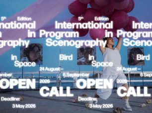 The International Program in Scenography by OISTAT is announcing a call for proposals for its 5th edition, dedicated to the theme “Bird in Space”