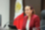 Milena Quiroga presenta informe de su gobierno, tras solicitar licencia al cargo 