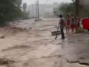 Todos Santos recibe 87 mm de lluvia y autoridades mantienen vigilancia