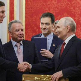 Enviados de EU se reúnen con Putin en Moscú por plan de paz en Ucrania