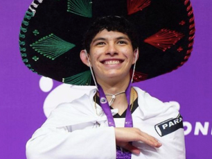 Guillermo Cortés le da a México el título mundial juvenil de Taekwondo