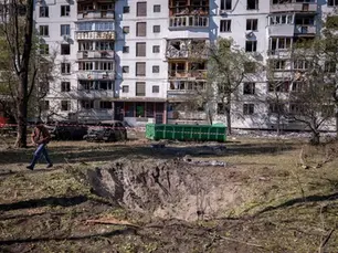 Rusia lanzó un ataque masivo contra Ucrania que dejó al menos 20 heridos y Kiev respondió con drones