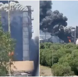 Pemex descarta incendio en refinería de Tula en Hidalgo
