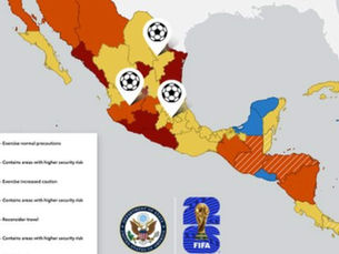 Previo al Mundial, EE.UU. recuerda alerta de viaje a México