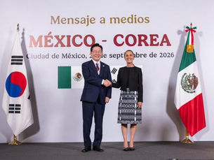 México y Corea acuerdan reforzar cooperación en comercio, defensa y cultura