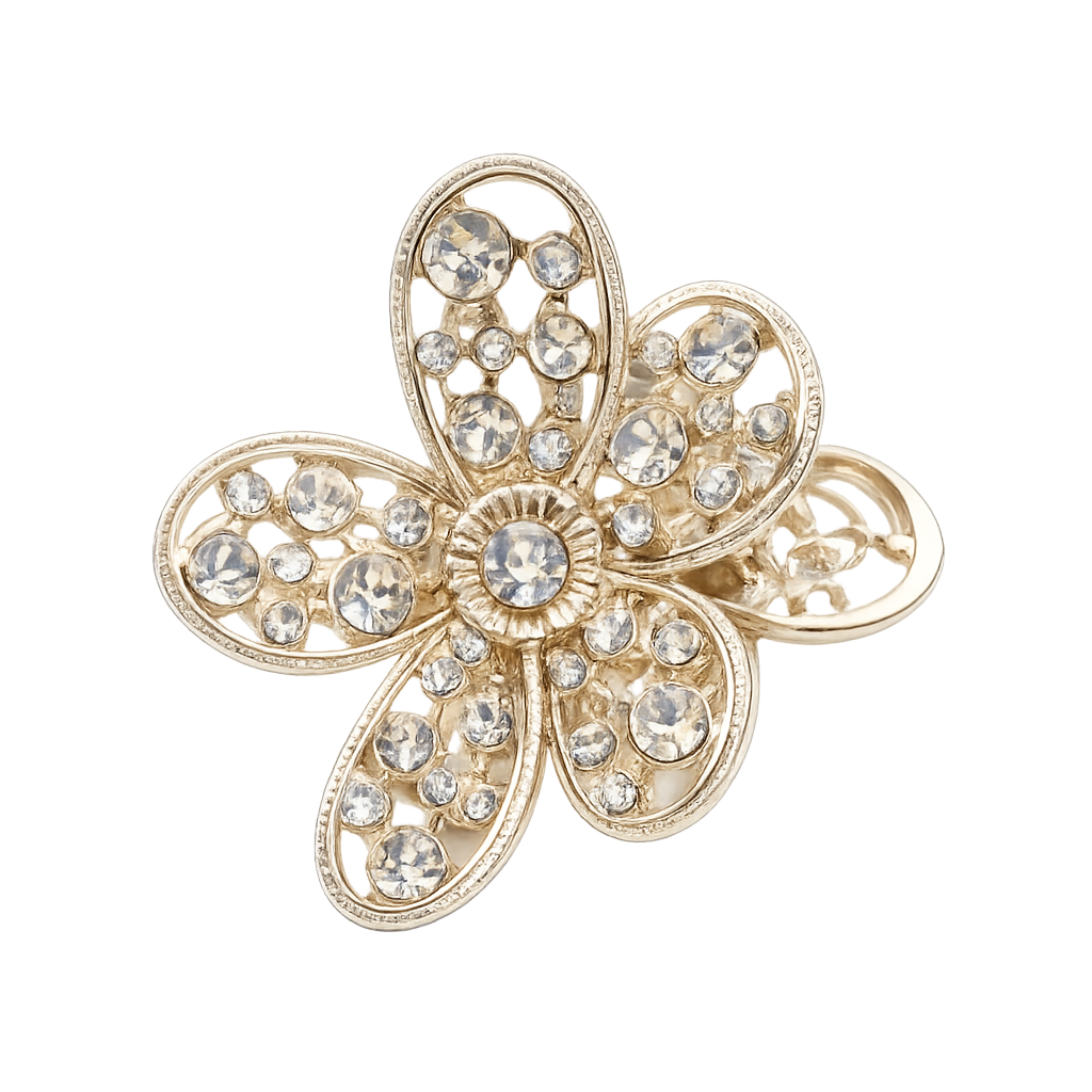 Crystal Bloom Haarspange