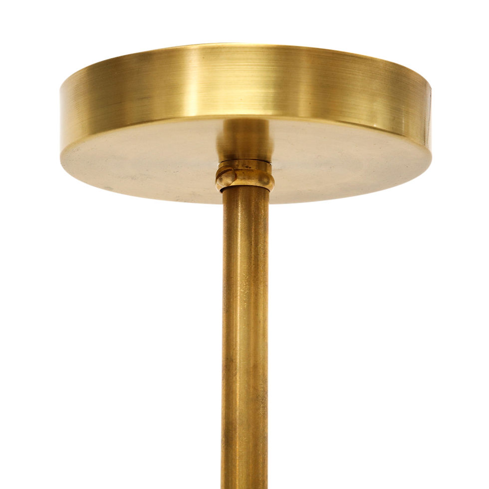 Thumbnail: C. Jere Brass Cloud Chandelier