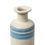 Thumbnail: Bitossi Rosenthal Netter Pietra Vase, Ceramic, Blue, White, Ribbed, Signed