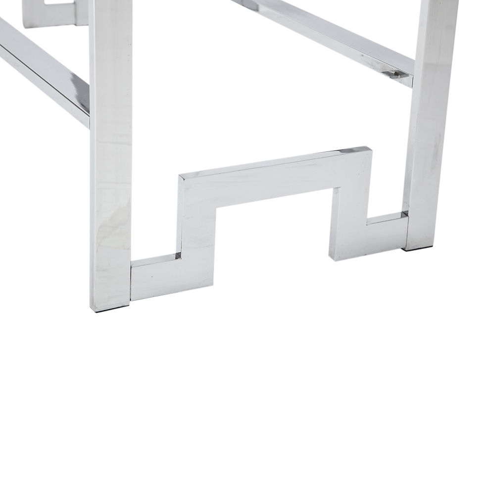 Thumbnail: Design Institute America Etageres, Chrome, Steel, Glass