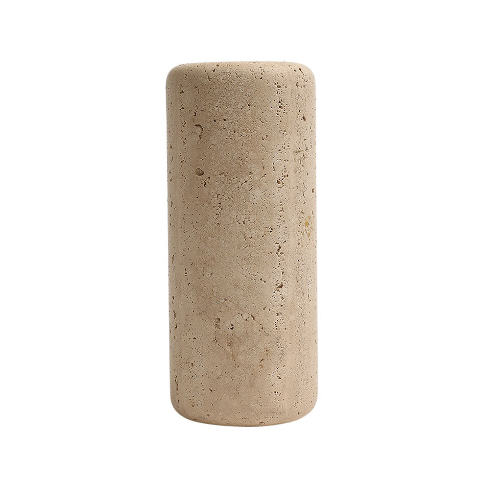 Thumbnail: Raymor Travertine Vase, Signed