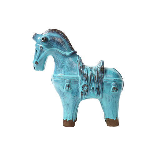 1960s Aldo Londi for Bitossi Rosenthal Netter Ceramic Horse