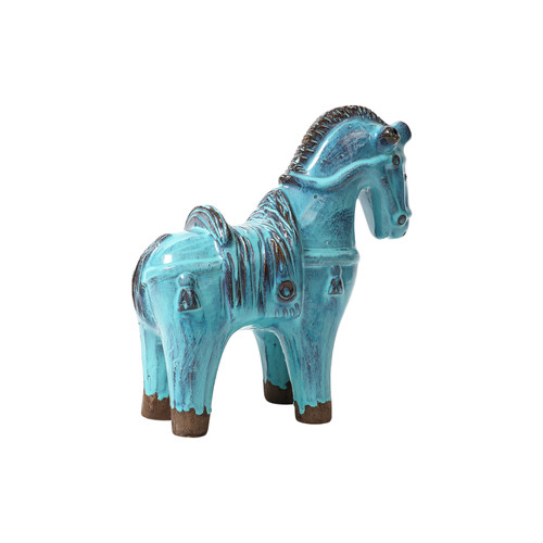 1960s Aldo Londi for Bitossi Rosenthal Netter Ceramic Horse