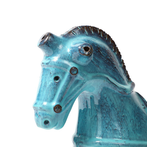 1960s Aldo Londi for Bitossi Rosenthal Netter Ceramic Horse