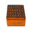 Thumbnail: Bitossi Box, Ceramic, Orange and Matte Brown, Signed