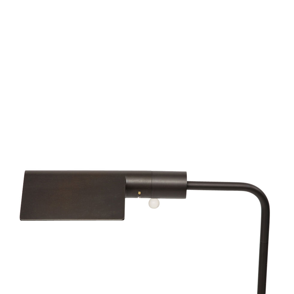 Thumbnail: Cedric Hartman Bronze Floor Lamp, Signed