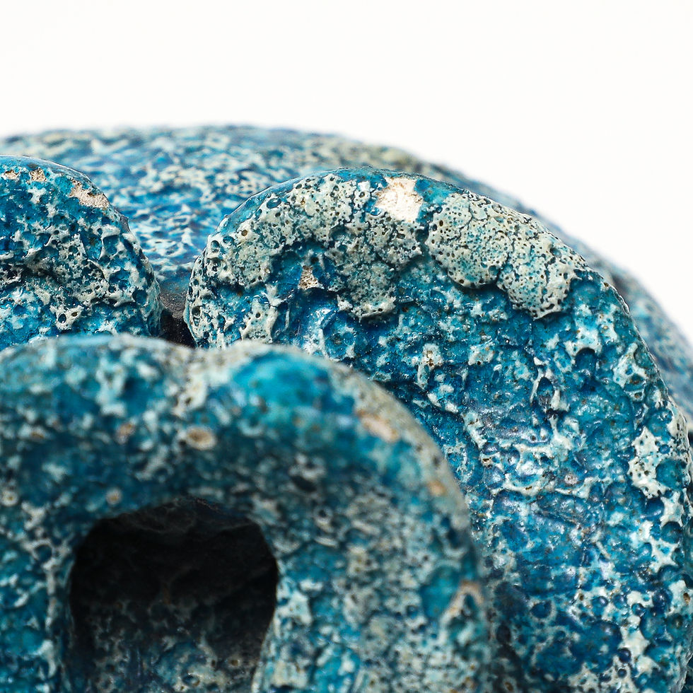 Thumbnail: Aldo Londi Bitossi Kwan Yin Buddha, Ceramic, Cinese Blue