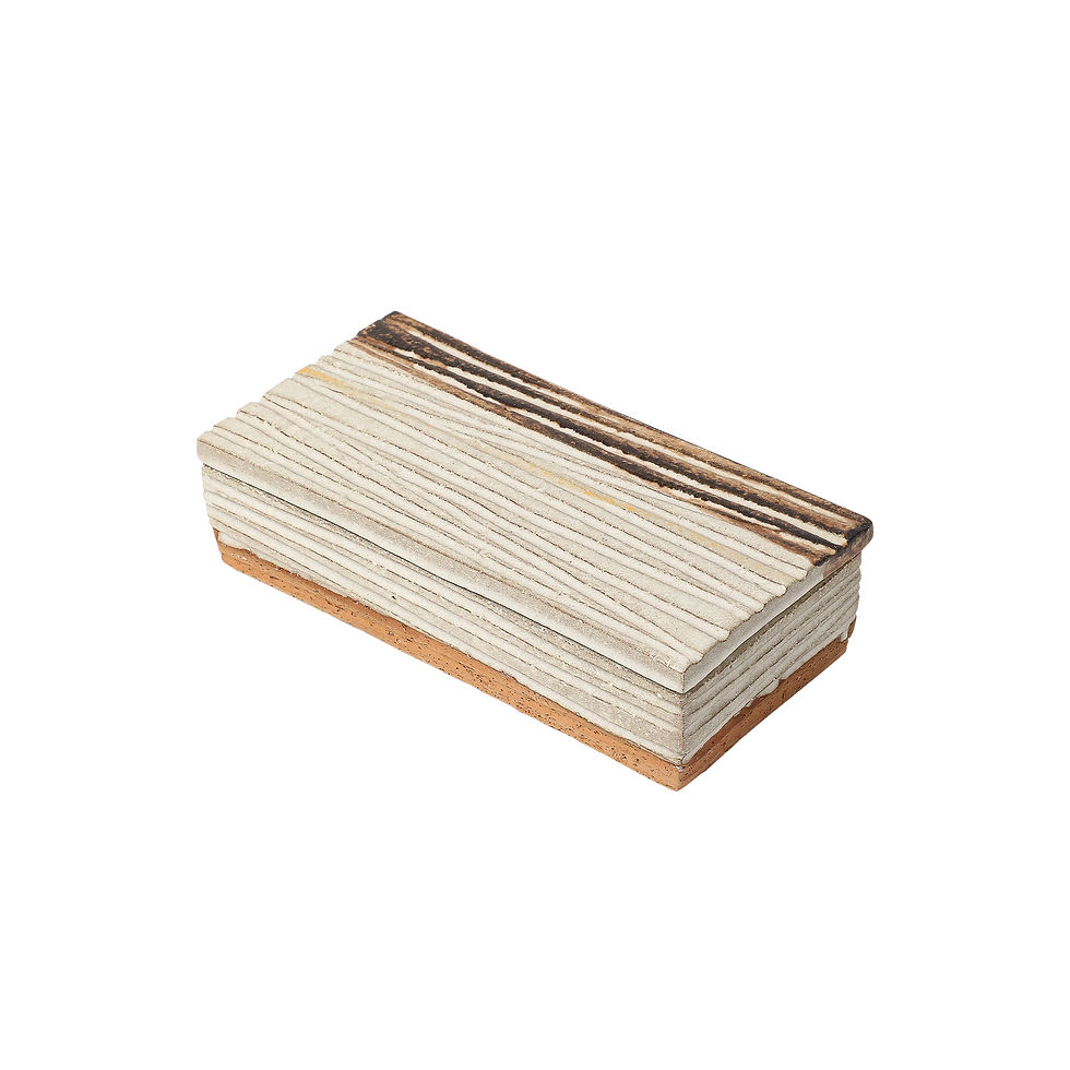 Thumbnail: 1970s Aldo Londi for Bitossi Rosenthal Netter Ceramic Box, Signed