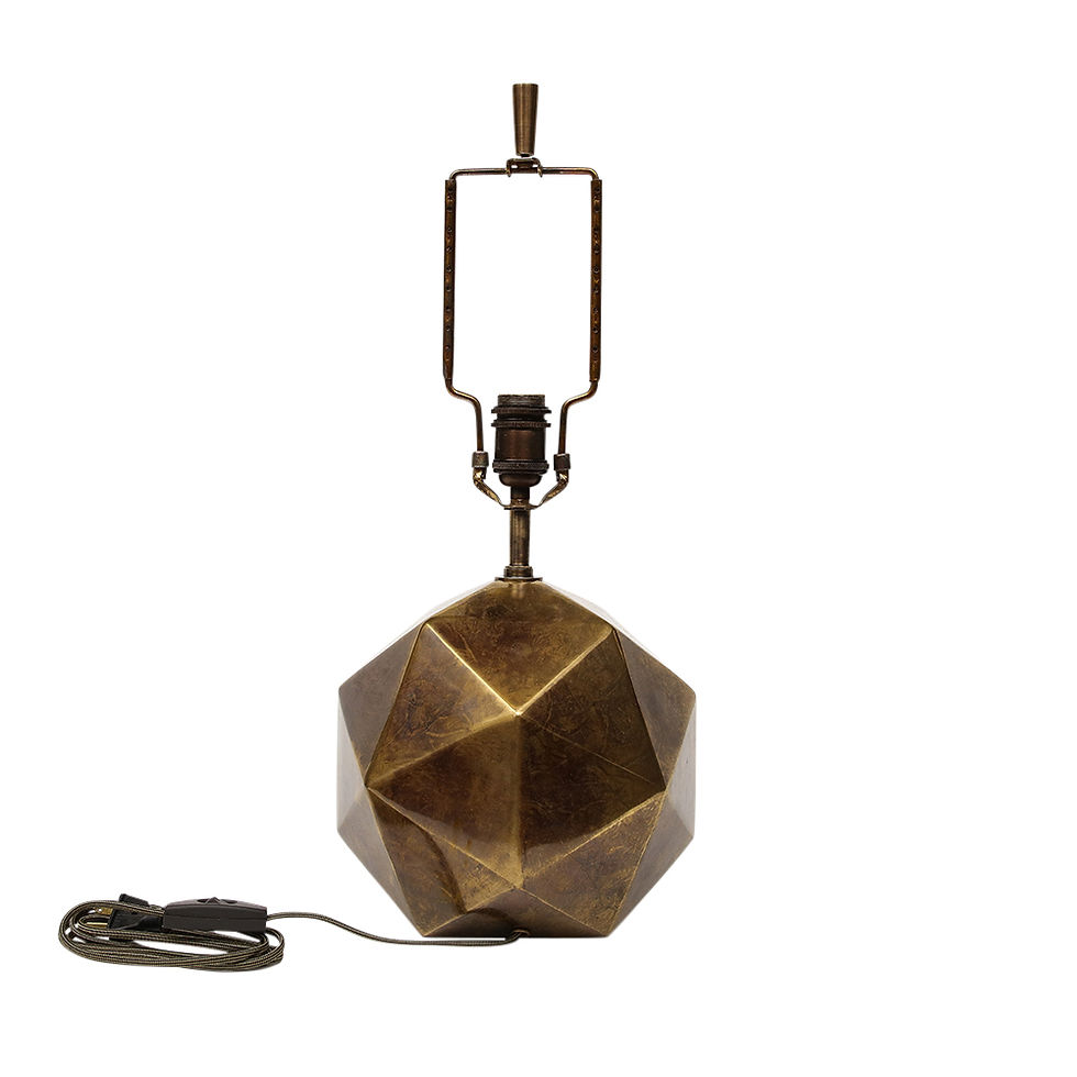 Thumbnail: Westwood Industries Inc Lamp, Bronze, Faceted
