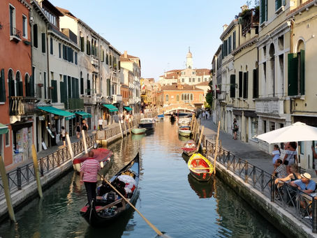 Gelatos, gondolas and most importantly pizzas