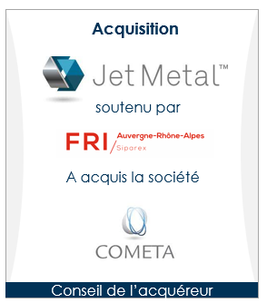 Acquisition - Métallisation sous vide