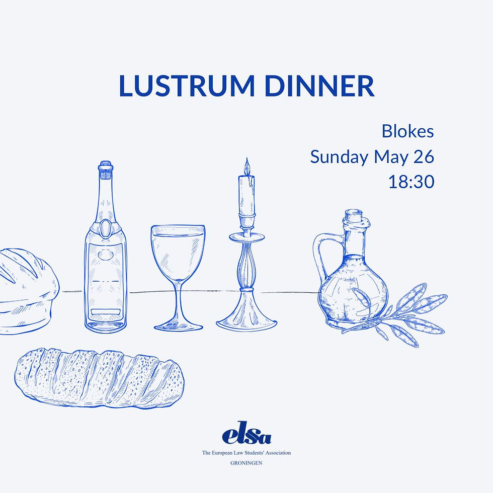 Active Members Lustrum Dinner