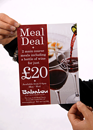Chez Vision Leaflet Flyer Printing