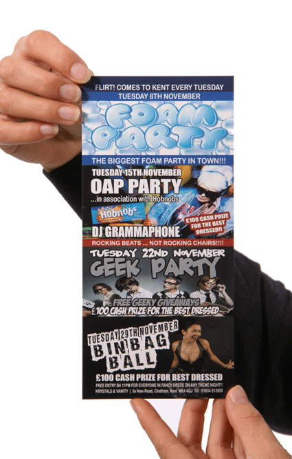 Chez Vision Marketing Flyer Printing