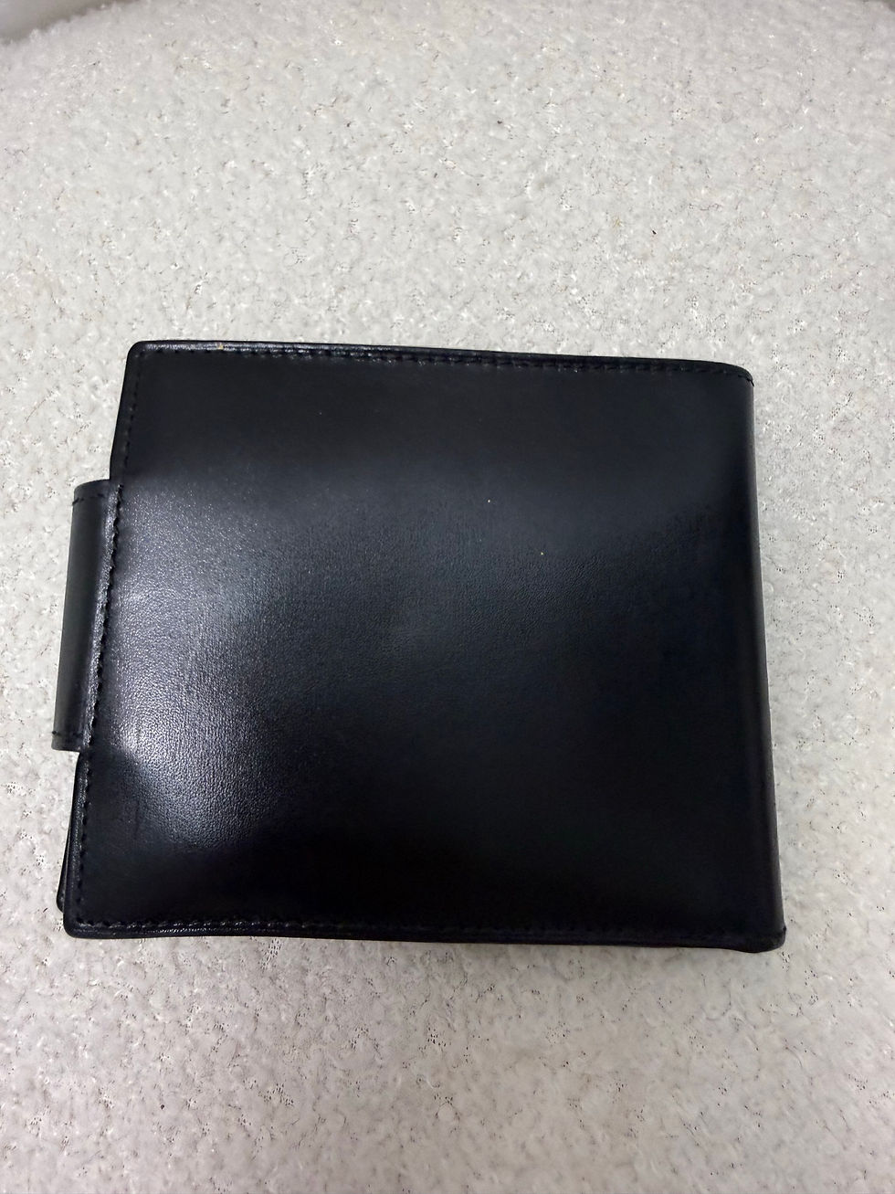 Thumbnail: Salvatore Ferragamo Gancini Leather Bifold Wallet Black