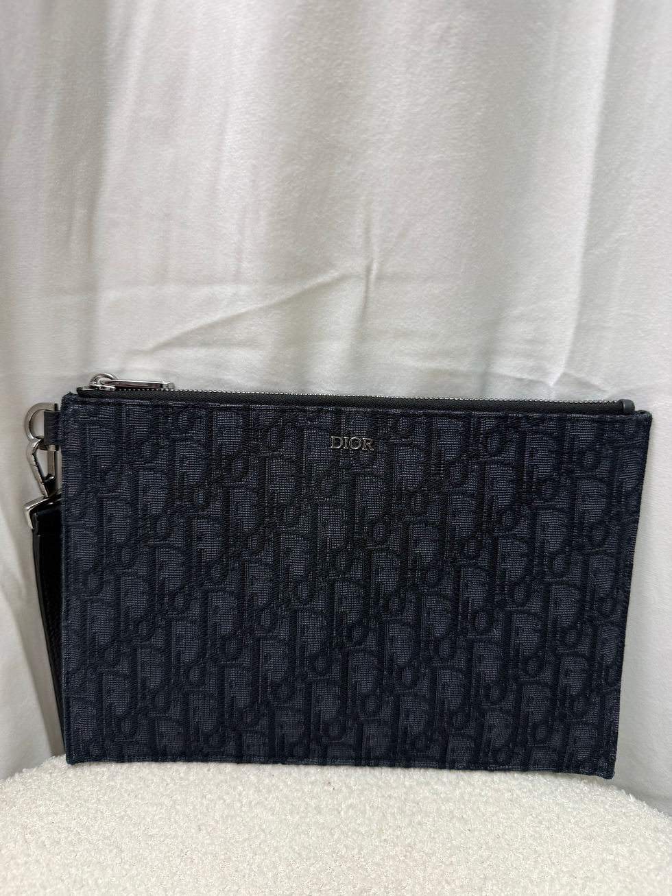 Thumbnail: DIOR BLACK OBLIQUE A4 POUCH