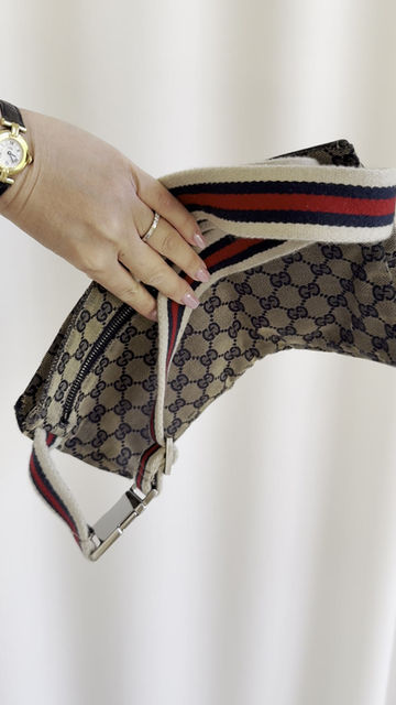 Thumbnail: Gucci GG Canvas Belt Bag Vintage 