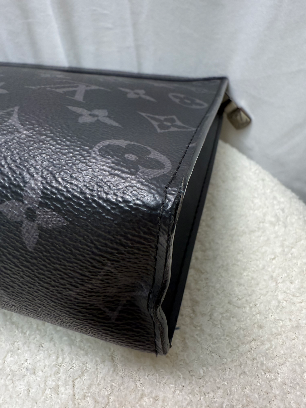 Thumbnail: Louis Vuitton Pochette Voyage Monogram Eclipse Canvas MM