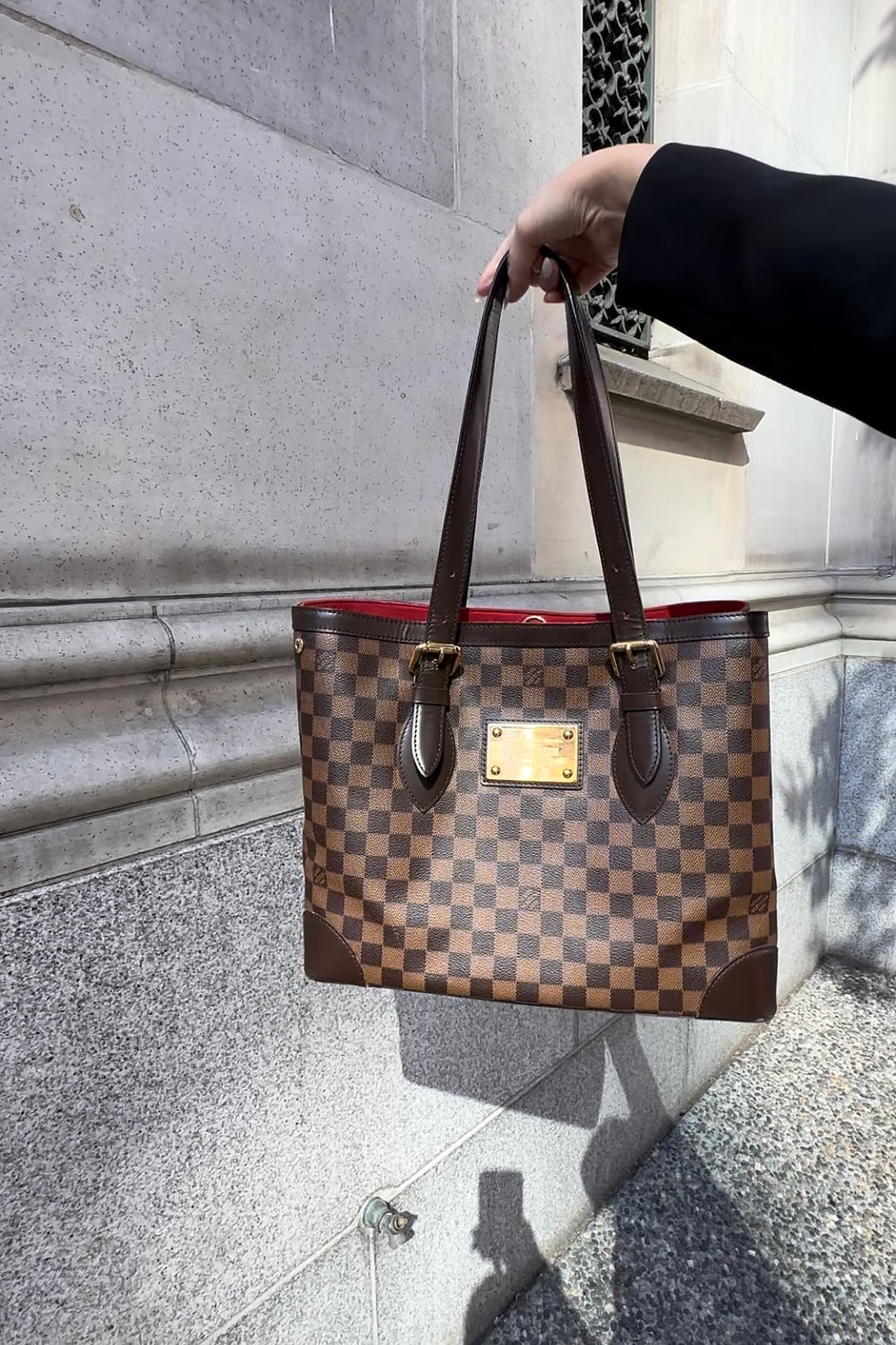 Louis Vuitton Damier Ebene Hampstead MM