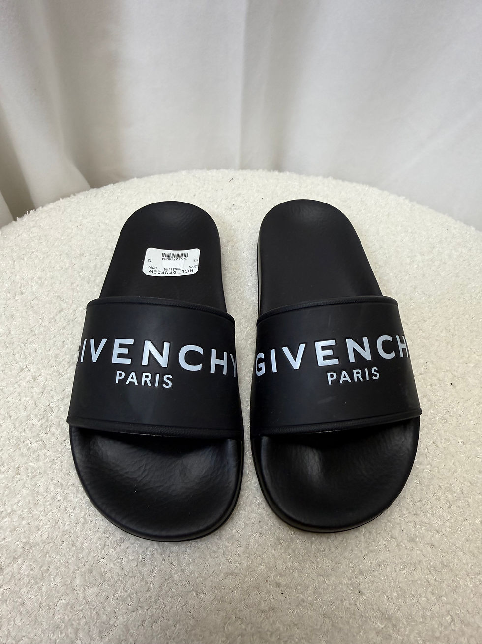 Thumbnail: Givenchy Kids Logo Slide Sandals Sz 28