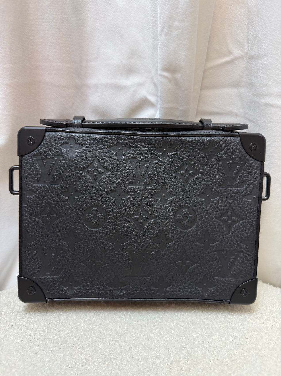 Thumbnail: Louis Vuitton Handle Soft Trunk Bag Empreinte Leather