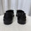 Thumbnail: Chanel Black Calfskin Quilted CC Loafers Sz 36