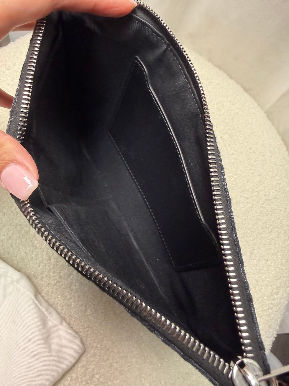 Thumbnail: DIOR BLACK OBLIQUE A4 POUCH