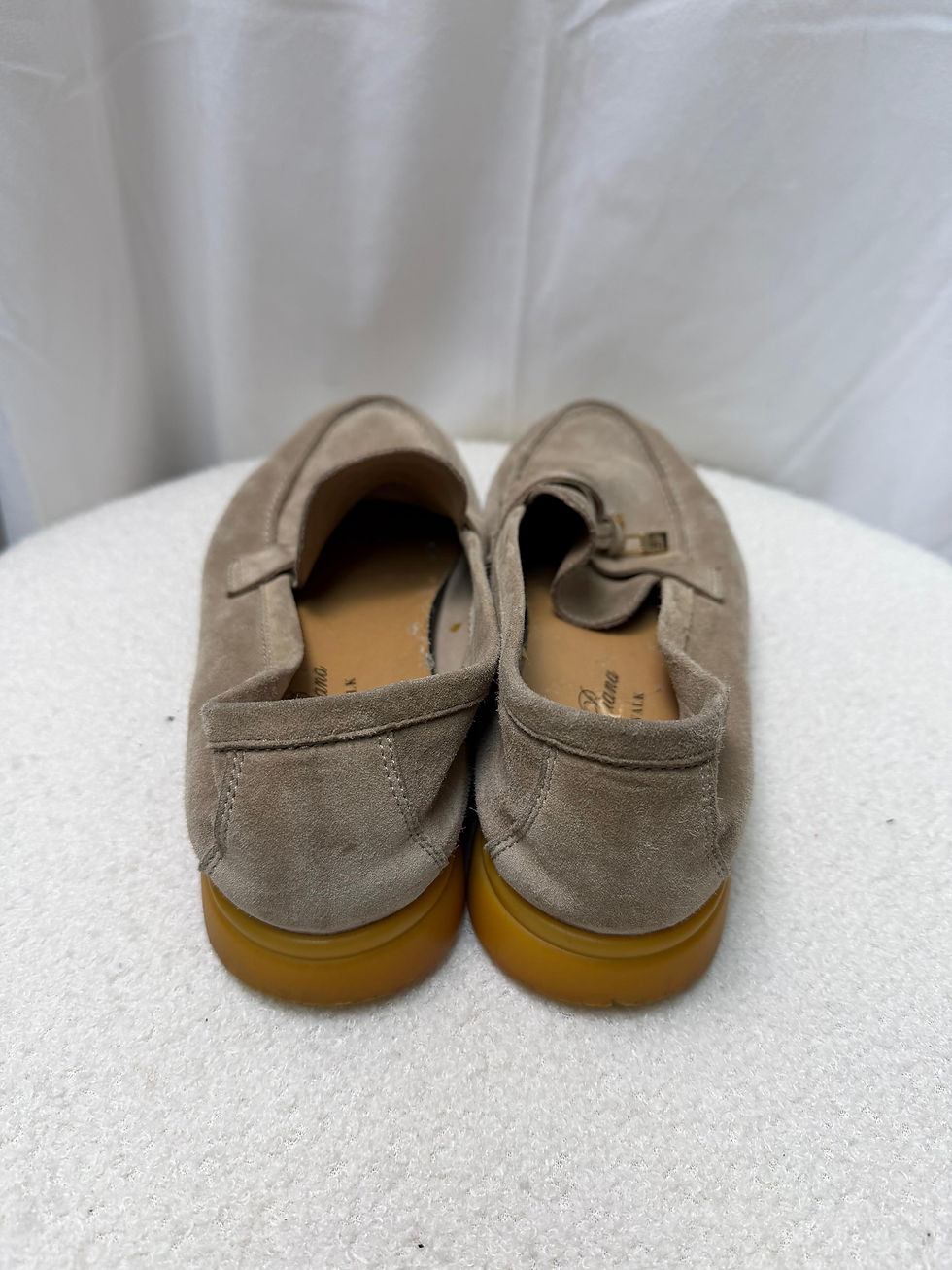 Thumbnail: Loro Piana Summer Charm Walk Loafers Size 37.5