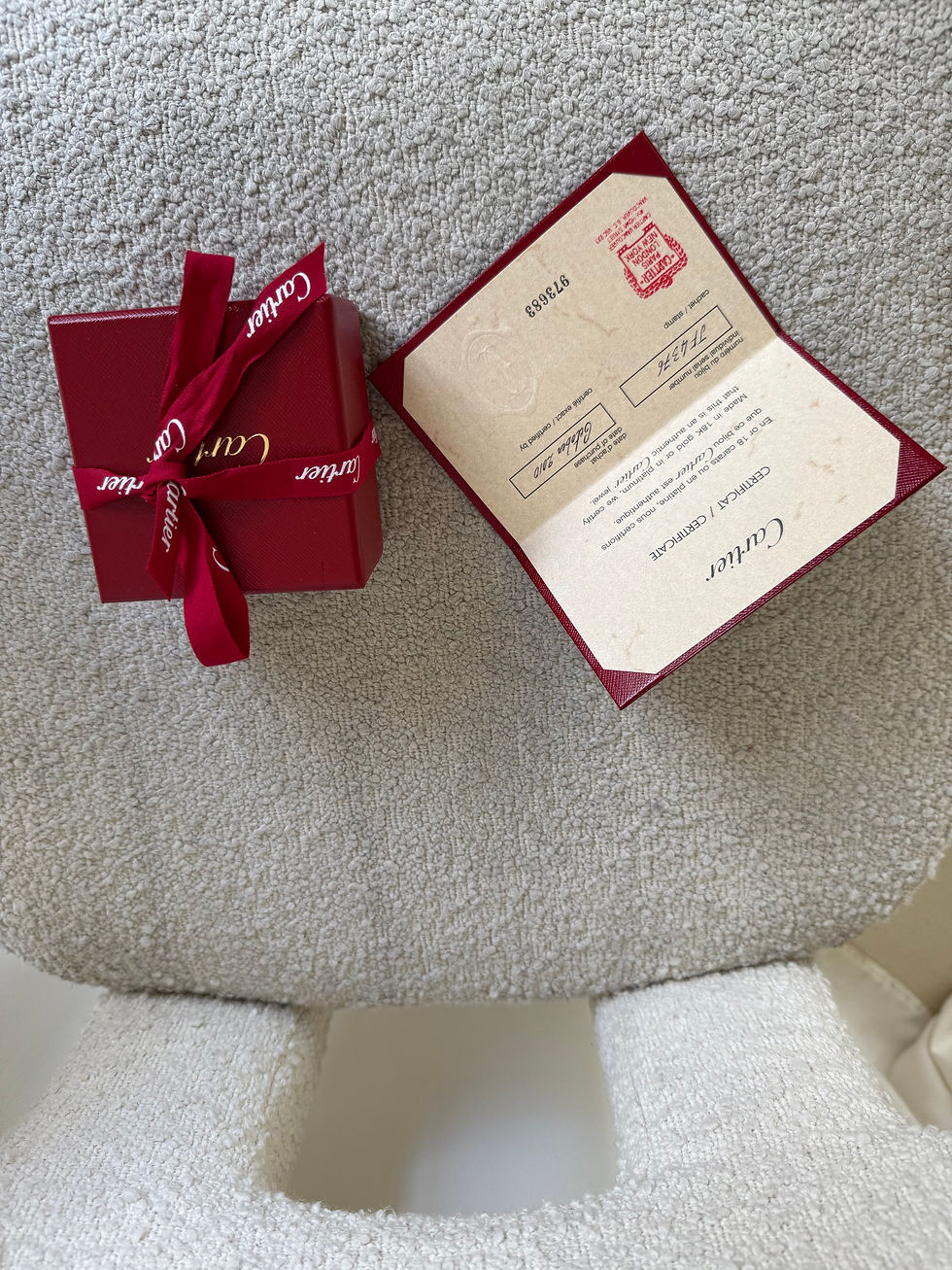 Thumbnail: CARTIER TRINITY RING SZ 48