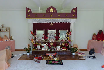 Altar in the shrine