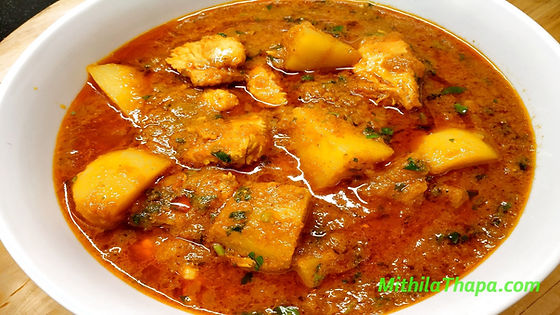 Potato Chicken Curry
