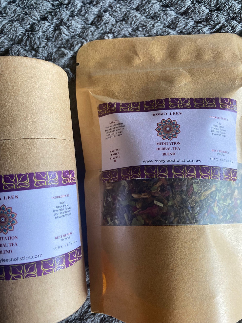 Thumbnail: Meditation herbal tea blend 30 grm 