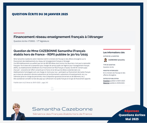 💬 Quel soutien des pays d’accueil de notre réseau des lycées français à l’étranger ?